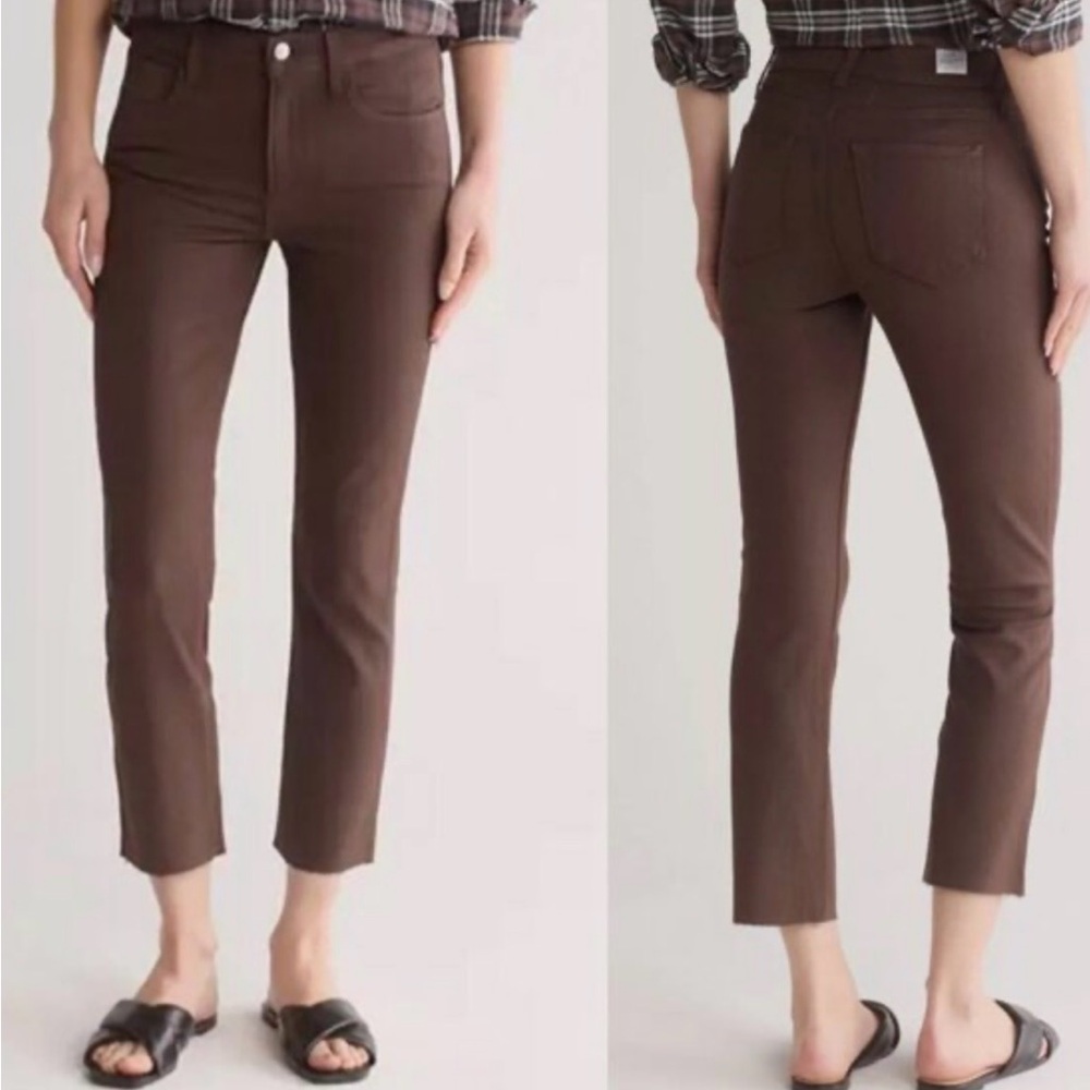 Frank & Eileen Women's Chocolate CORK Skinny Jeans